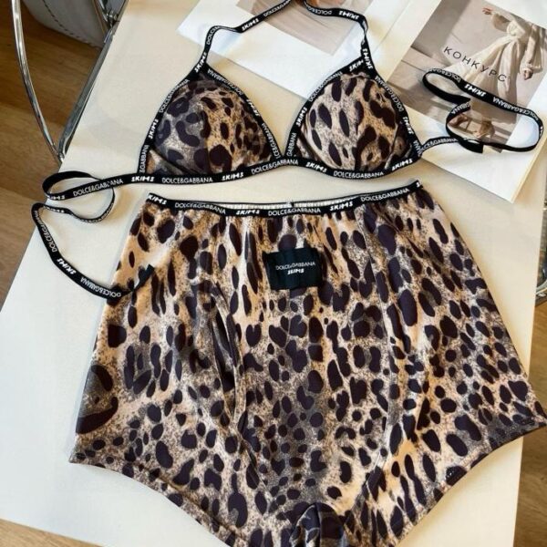 designer,replica,clothing,fake,1:1,lv,luxury,high quality D&G new web bikini split swimsuit set