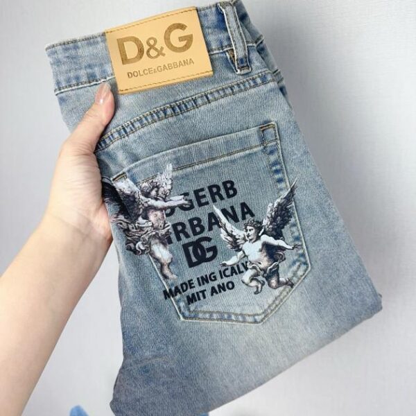 designer,replica,clothing,fake,1:1,lv,luxury,high quality D&G Premium Summer Thin Fashion Jeans