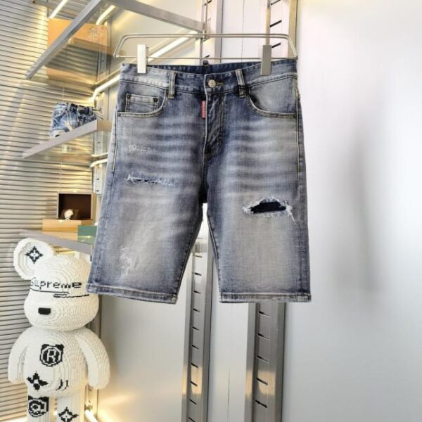 designer,replica,clothing,fake,1:1,lv,luxury,high quality Dsquared2 spring and summer latest original denim shorts
