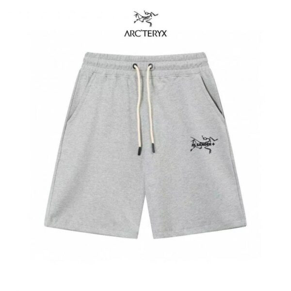 designer,replica,clothing,fake,1:1,lv,luxury,high quality ARCTERYX slim line simple printed letter logo trendy shorts for men and women