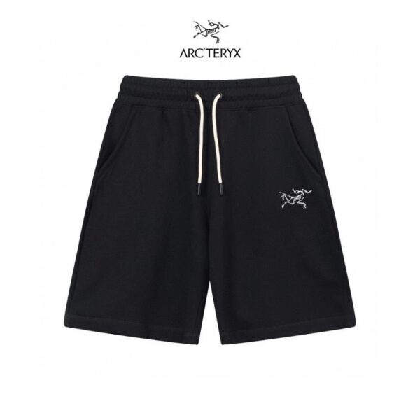 designer,replica,clothing,fake,1:1,lv,luxury,high quality ARCTERYX slim line simple printed letter logo trendy shorts for men and women