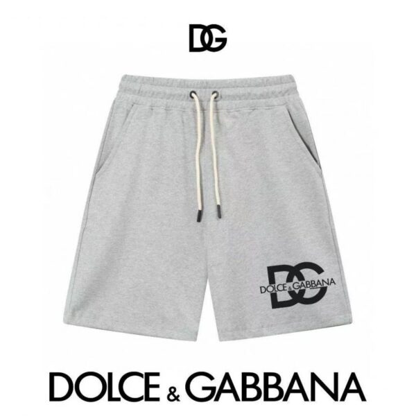 designer,replica,clothing,fake,1:1,lv,luxury,high quality Dolce & Gabbana Slim line simple printed letter Logo trendy shorts for men and women