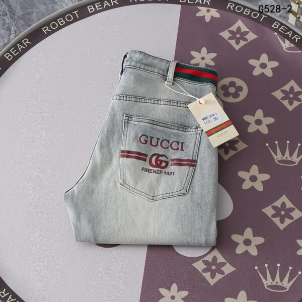 designer,replica,clothing,fake,1:1,lv,luxury,high quality Gucci new spring and summer jeans