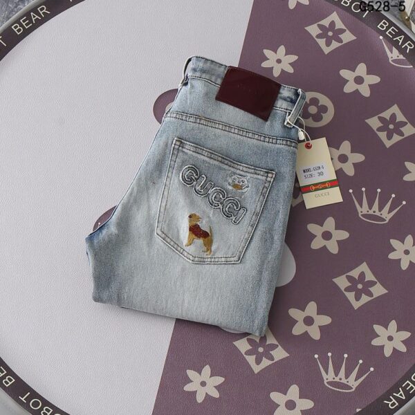 designer,replica,clothing,fake,1:1,lv,luxury,high quality Gucci new spring and summer jeans