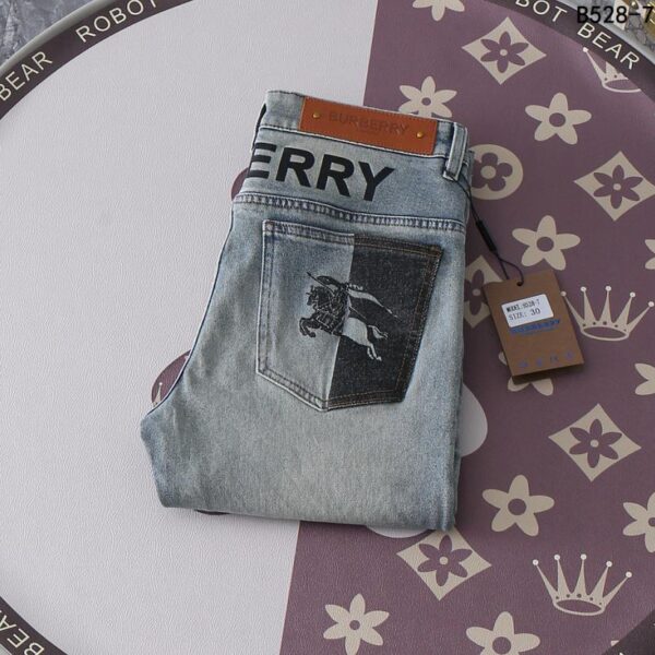 designer,replica,clothing,fake,1:1,lv,luxury,high quality Burberry new spring and summer jeans