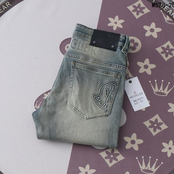 designer,replica,clothing,fake,1:1,lv,luxury,high quality Meng Mouth New Spring and Summer Jeans