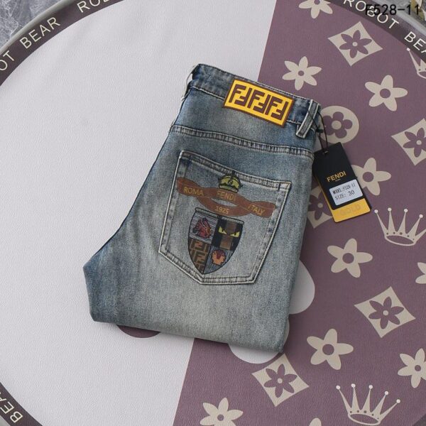 designer,replica,clothing,fake,1:1,lv,luxury,high quality Fendi new spring and summer jeans