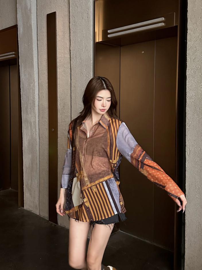 designer,replica,clothing,fake,1:1,lv,luxury,high quality Louis Vuitton contrasting printed shirt (0AE2) designer,replica,clothing,fake,1:1,lv,luxury,high quality Louis Vuitton contrasting printed shirt (0AE2)