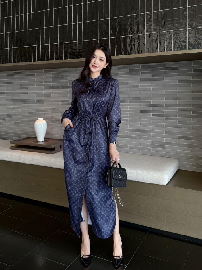 designer,replica,clothing,fake,1:1,lv,luxury,high quality Louis Vuitton series presbyopia long dress (FC49) designer,replica,clothing,fake,1:1,lv,luxury,high quality Louis Vuitton series presbyopia long dress (FC49)