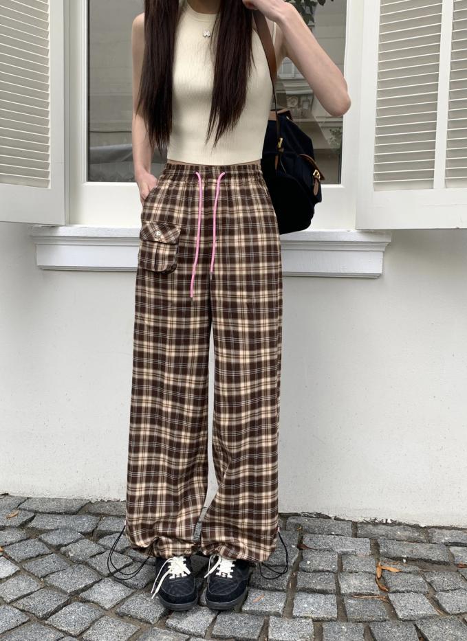 designer,replica,clothing,fake,1:1,lv,luxury,high quality Miu Miu plaid casual trousers (DC16) designer,replica,clothing,fake,1:1,lv,luxury,high quality Miu Miu plaid casual trousers (DC16)
