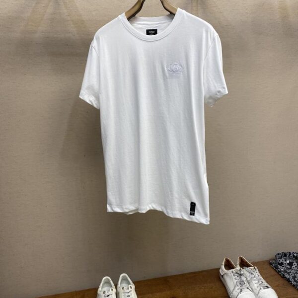 designer,replica,clothing,fake,1:1,lv,luxury,high quality Fendi Club badge short sleeves