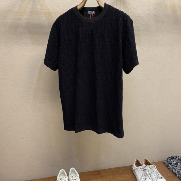 designer,replica,clothing,fake,1:1,lv,luxury,high quality Dior Obliave all-over lettering short-sleeve