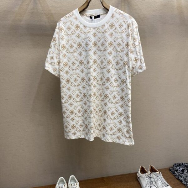 designer,replica,clothing,fake,1:1,lv,luxury,high quality Louis Vuitton spring and summer Monogram graphic T-shirt for men and women