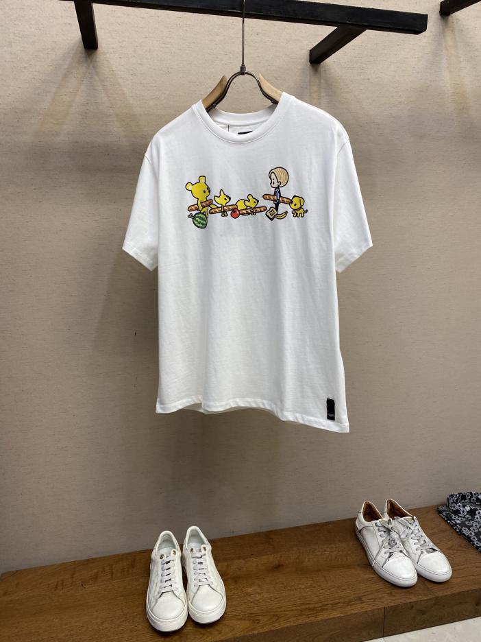 designer,replica,clothing,fake,1:1,lv,luxury,high quality Fendi baguette print crew neck short sleeves designer,replica,clothing,fake,1:1,lv,luxury,high quality Fendi baguette print crew neck short sleeves