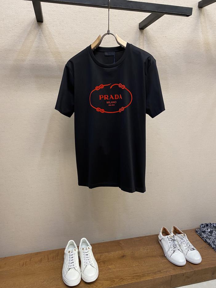 designer,replica,clothing,fake,1:1,lv,luxury,high quality Prada new short-sleeved pure cotton elastic cotton short-sleeved T-shirt designer,replica,clothing,fake,1:1,lv,luxury,high quality Prada new short-sleeved pure cotton elastic cotton short-sleeved T-shirt