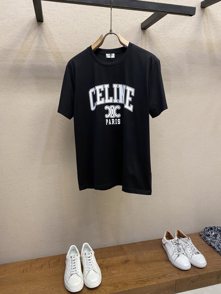 designer,replica,clothing,fake,1:1,lv,luxury,high quality Celine new printed logo new short sleeves designer,replica,clothing,fake,1:1,lv,luxury,high quality Celine new printed logo new short sleeves