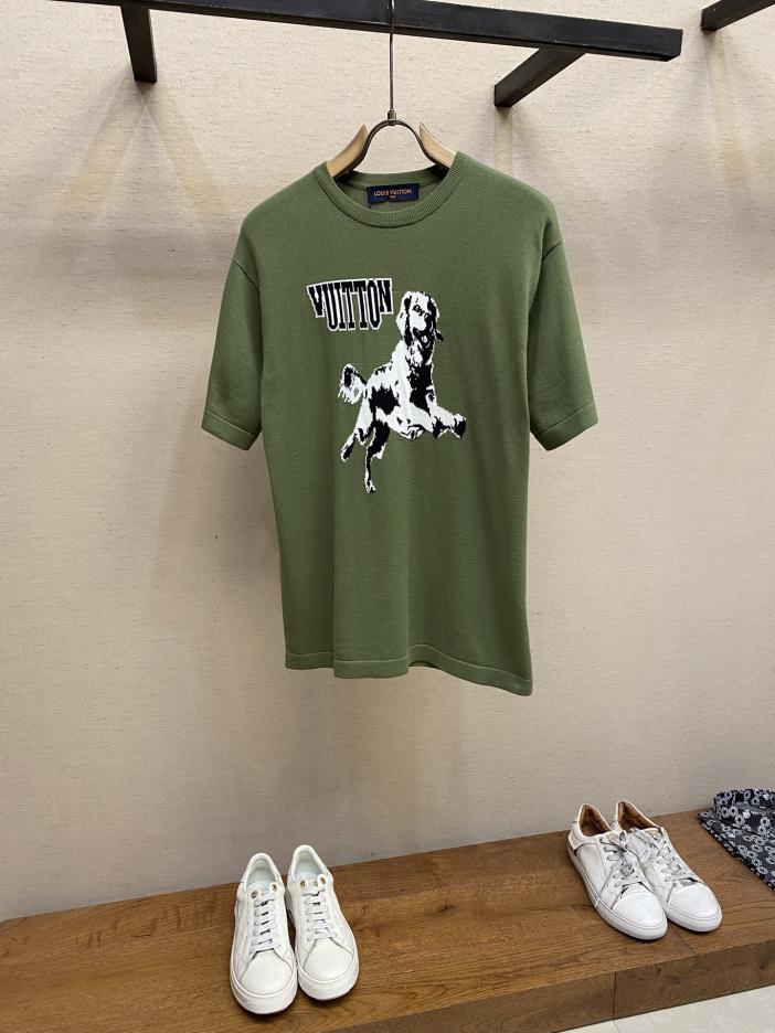 designer,replica,clothing,fake,1:1,lv,luxury,high quality Louis Vuitton short-sleeved golden retriever pattern cotton crew neck T-shirt designer,replica,clothing,fake,1:1,lv,luxury,high quality Louis Vuitton short-sleeved golden retriever pattern cotton crew neck T-shirt