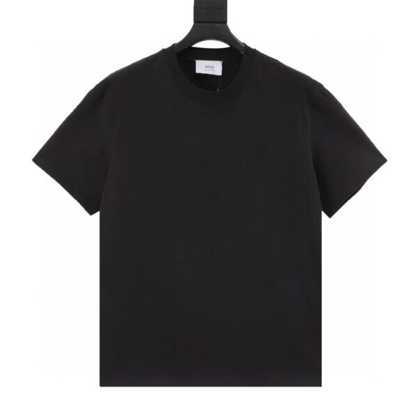 designer,replica,clothing,fake,1:1,lv,luxury,high quality Ami Paris love embossed short-sleeved T-shirt (DA3C)