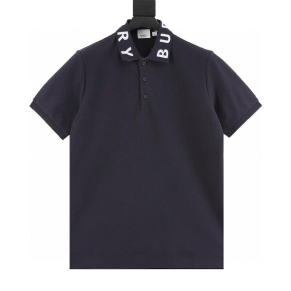 designer,replica,clothing,fake,1:1,lv,luxury,high quality Burberry letter collar short-sleeved Polo shirt (7588)
