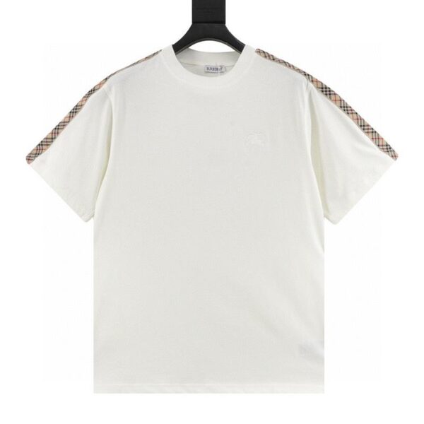 designer,replica,clothing,fake,1:1,lv,luxury,high quality Burberry plaid webbing short sleeves (0C17)
