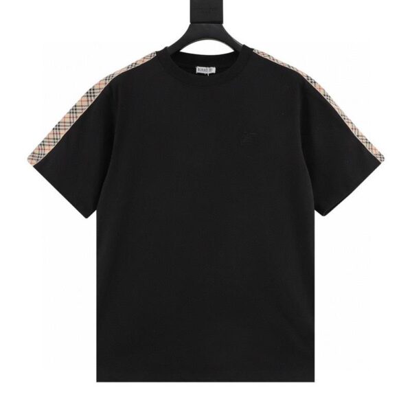 designer,replica,clothing,fake,1:1,lv,luxury,high quality Burberry plaid webbing short sleeves (EF09)