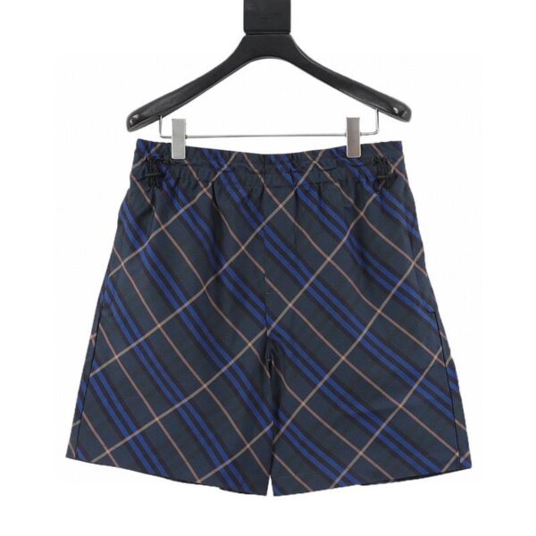 designer,replica,clothing,fake,1:1,lv,luxury,high quality Burberry classic diagonal casual beach shorts (01A1)