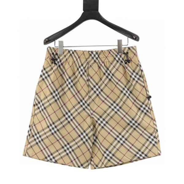 designer,replica,clothing,fake,1:1,lv,luxury,high quality Burberry classic diagonal casual beach shorts (F20D)