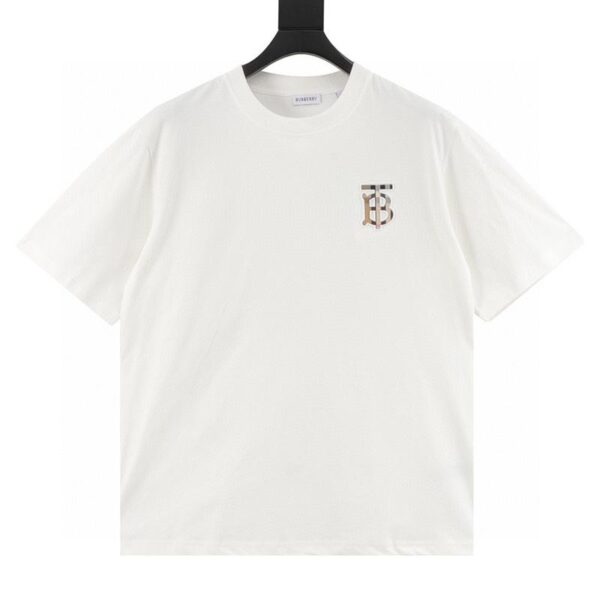 designer,replica,clothing,fake,1:1,lv,luxury,high quality Burberry Chest Check B Letter Short Sleeves (DB52)