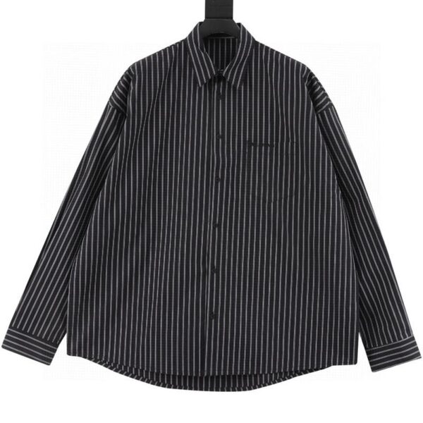 designer,replica,clothing,fake,1:1,lv,luxury,high quality Balenciaga embroidered double layer shirt jacket (3D82)