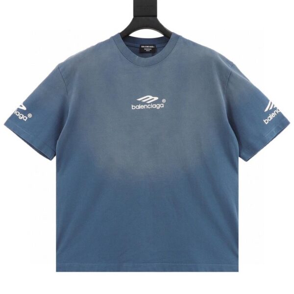 designer,replica,clothing,fake,1:1,lv,luxury,high quality Balenciaga Ski Series 3M Printed Washed Short Sleeves (208E)