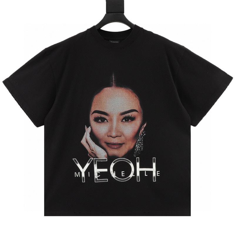 designer,replica,clothing,fake,1:1,lv,luxury,high quality Balenciaga joint portrait print short-sleeve (6088) designer,replica,clothing,fake,1:1,lv,luxury,high quality Balenciaga joint portrait print short-sleeve (6088)