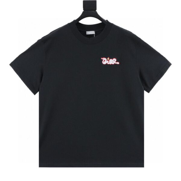 designer,replica,clothing,fake,1:1,lv,luxury,high quality Dior X KAWS Year of the Snake small label short-sleeved T-shirt (613D)