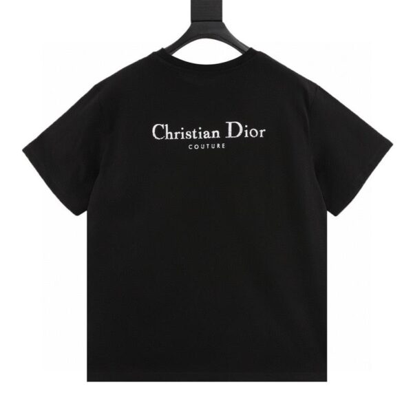 designer,replica,clothing,fake,1:1,lv,luxury,high quality Dior letter printed round neck short sleeves (BD50)