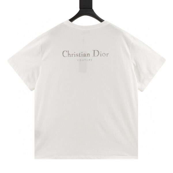 designer,replica,clothing,fake,1:1,lv,luxury,high quality Dior letter printed round neck short sleeves (EFC9)