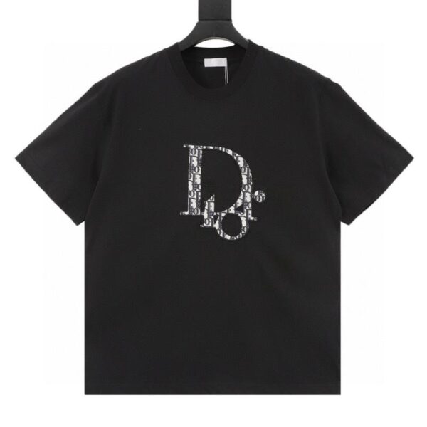 designer,replica,clothing,fake,1:1,lv,luxury,high quality Dior classic yarn-dyed three-dimensional embossed short sleeves (F219)