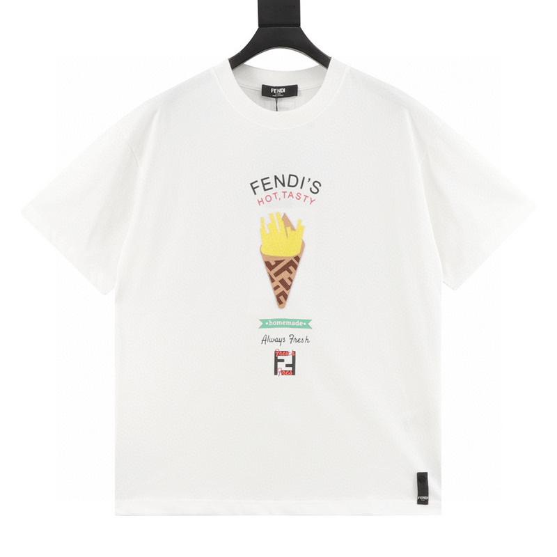 designer,replica,clothing,fake,1:1,lv,luxury,high quality FENDI French fries embroidered short-sleeved T-shirt (50B8) designer,replica,clothing,fake,1:1,lv,luxury,high quality FENDI French fries embroidered short-sleeved T-shirt (50B8)