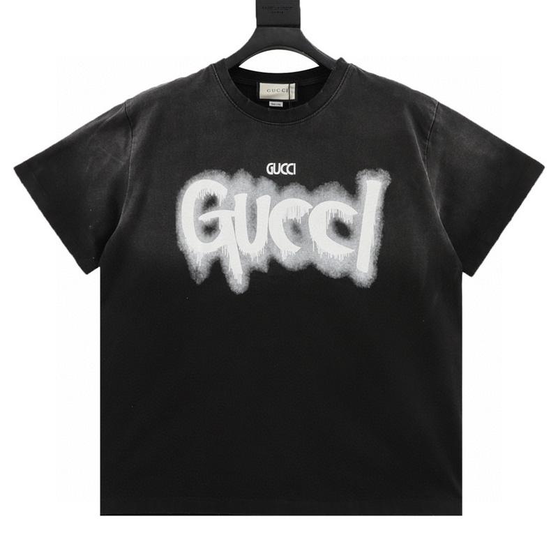 designer,replica,clothing,fake,1:1,lv,luxury,high quality Gucci washed cursive lettering print crew neck T-shirt (1303) designer,replica,clothing,fake,1:1,lv,luxury,high quality Gucci washed cursive lettering print crew neck T-shirt (1303)