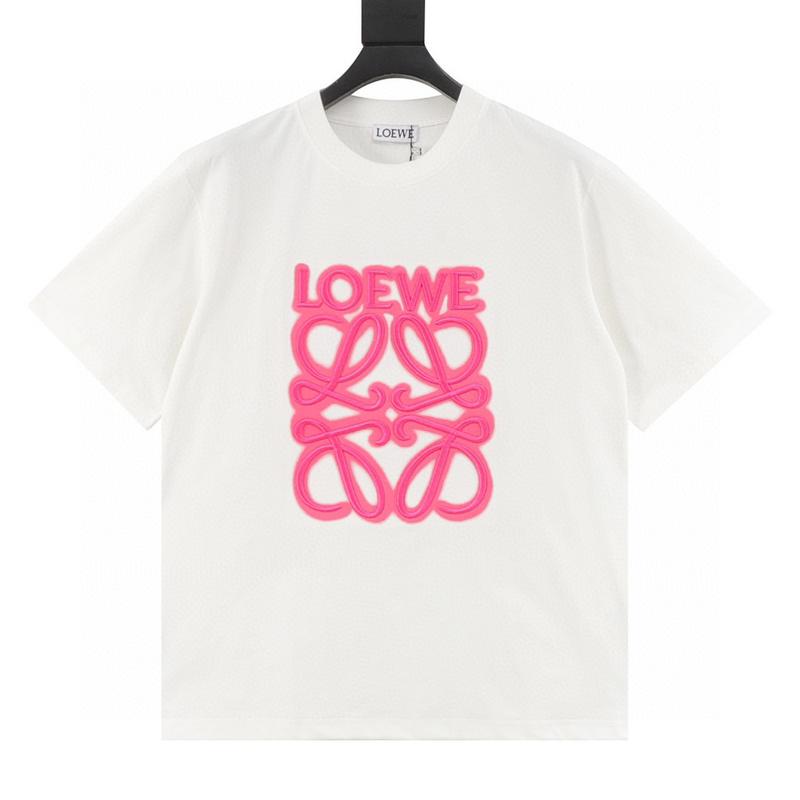 designer,replica,clothing,fake,1:1,lv,luxury,high quality Loewe neon embroidered fluorescent pink short sleeves (972E) designer,replica,clothing,fake,1:1,lv,luxury,high quality Loewe neon embroidered fluorescent pink short sleeves (972E)