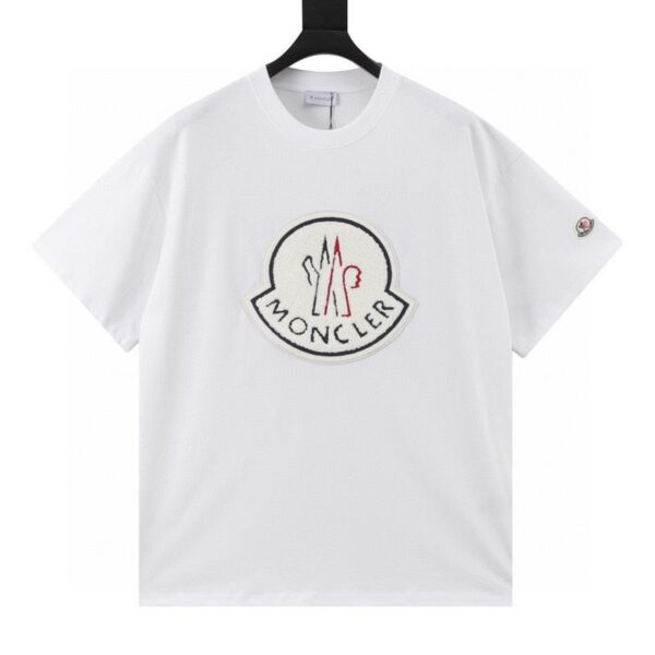 designer,replica,clothing,fake,1:1,lv,luxury,high quality Moncler towel embroidered logo short sleeves (A780)