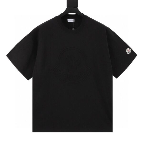 designer,replica,clothing,fake,1:1,lv,luxury,high quality Moncler embossed logo short sleeves (FA0A)