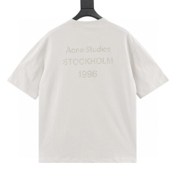 designer,replica,clothing,fake,1:1,lv,luxury,high quality ACNE classic washed distressed T-shirt (264B)