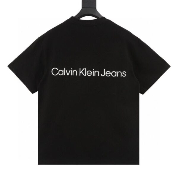 designer,replica,clothing,fake,1:1,lv,luxury,high quality Calvin klein CK small embroidery logo short sleeves (337A)