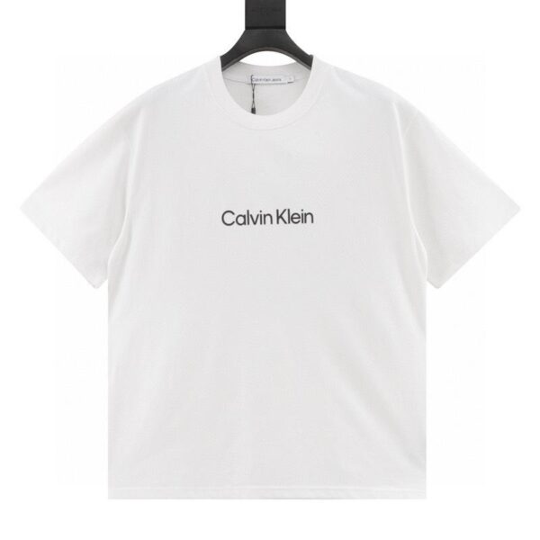 designer,replica,clothing,fake,1:1,lv,luxury,high quality Calvin klein CK logo silicone printed short sleeves (B659)