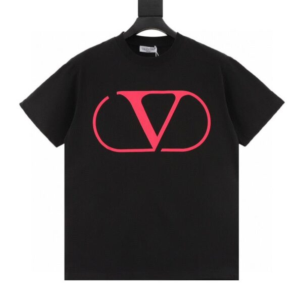 designer,replica,clothing,fake,1:1,lv,luxury,high quality VALENTIO spring and summer new short-sleeved T-shirt (40DC)