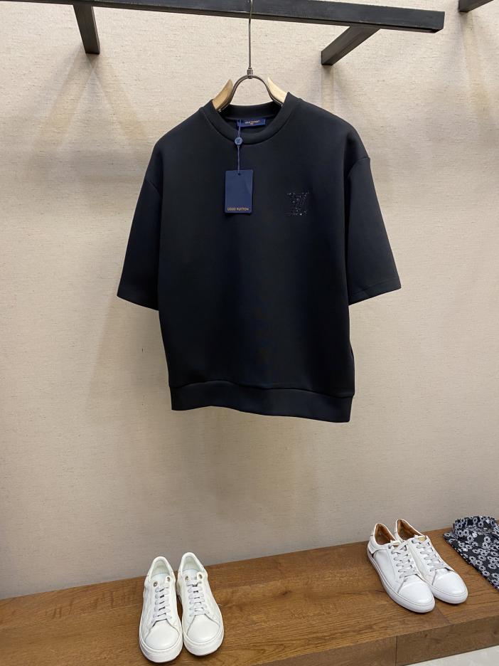 designer,replica,clothing,fake,1:1,lv,luxury,high quality LV small dark diamond round neck short sleeves (BEFE) designer,replica,clothing,fake,1:1,lv,luxury,high quality LV small dark diamond round neck short sleeves (BEFE)