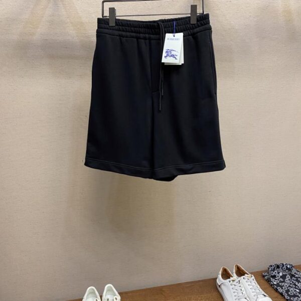 designer,replica,clothing,fake,1:1,lv,luxury,high quality Burberry cotton check appliqué shorts (062E)