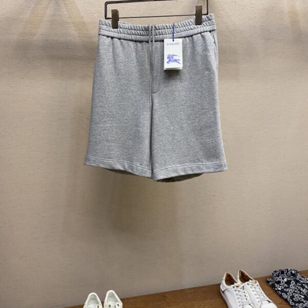 designer,replica,clothing,fake,1:1,lv,luxury,high quality Burberry cotton check appliqué shorts (D15F)