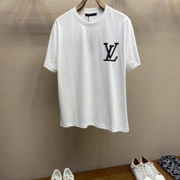 designer,replica,clothing,fake,1:1,lv,luxury,high quality Louis Vuitton three-dimensional printed T-shirt (B65B)