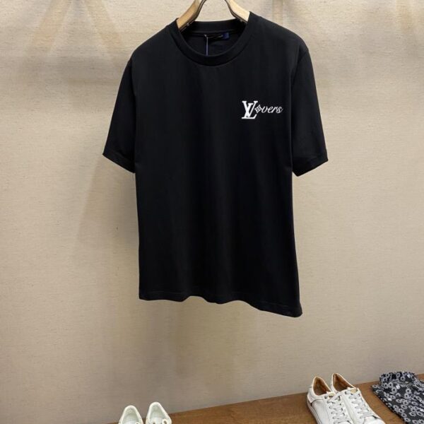 designer,replica,clothing,fake,1:1,lv,luxury,high quality Louis Vuitton three-dimensional printed Fei Dong Home Series cotton short-sleeved T-shirt (0160)