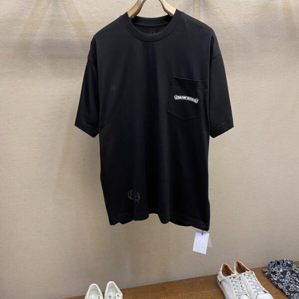 designer,replica,clothing,fake,1:1,lv,luxury,high quality Chrome Heart new loose cotton round neck short sleeves for men and women (7F72)